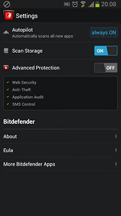 ɱ  Bitdefender Antivirus Free  v2.6.121