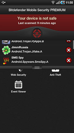Bitdefenderƶȫ  Mobile Security  Antivirus  v2.8.264