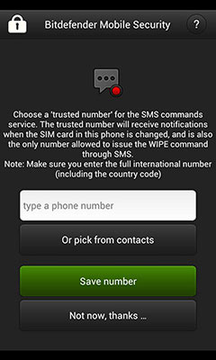 Bitdefenderƶȫ  Mobile Security  Antivirus  v2.8.264