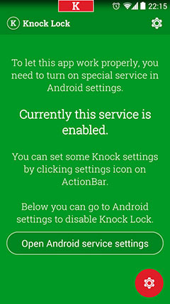 ˫  Knock Lock  v1.4