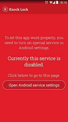 ˫  Knock Lock  v1.4