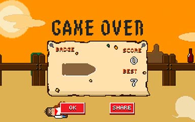 ţУ Flappy Cowboy - Smash Shot!  v1.02