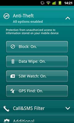 ˹ȫר | Kaspersky Mobile Security