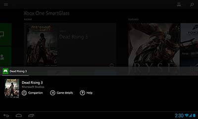 Xbox One SmartGlass
