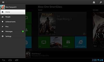 Xbox One SmartGlass