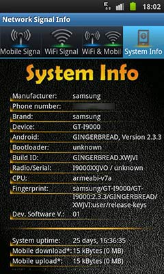 źϢ | Network Signal Info Pro