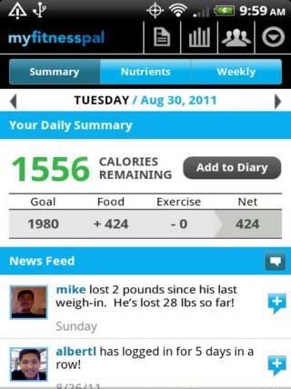 · MyFitnessPal v3.3